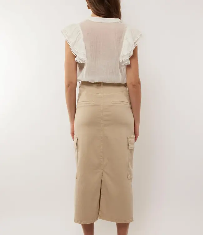 G-maxx Doris Rok 24ZFNG04 Zand