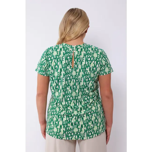 Exxcellent Gisele Top 24VZE38 Zand/Bladgroen