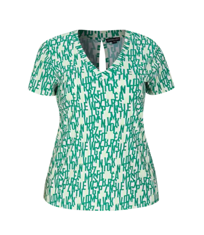 Exxcellent Gisele Top 24VZE38 Zand/Bladgroen