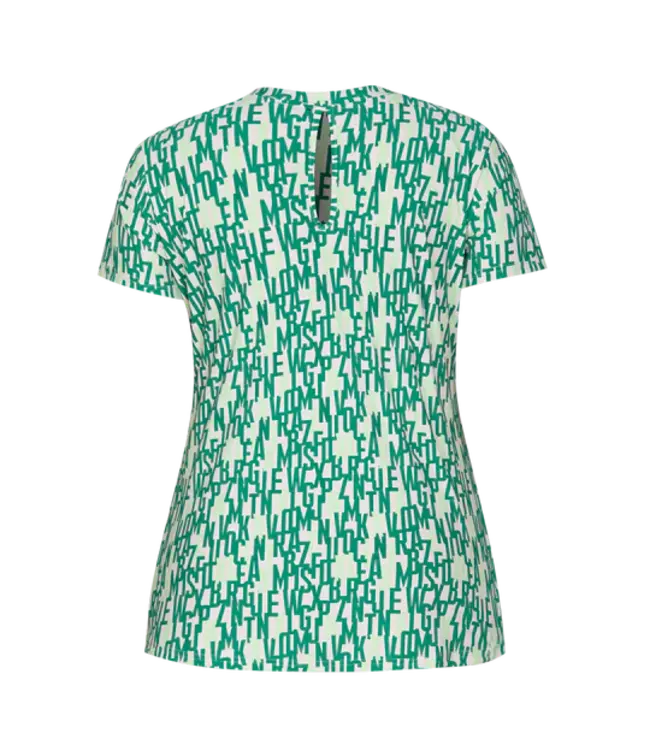 Exxcellent Gisele Top 24VZE38 Zand/Bladgroen