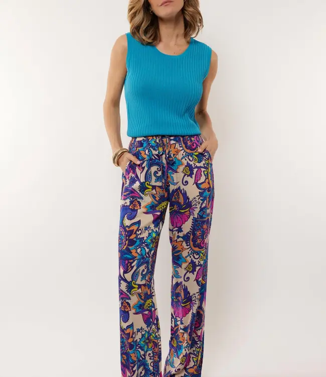 G-maxx Beria Broek 24ZFQG19 Zand /Kleurmix