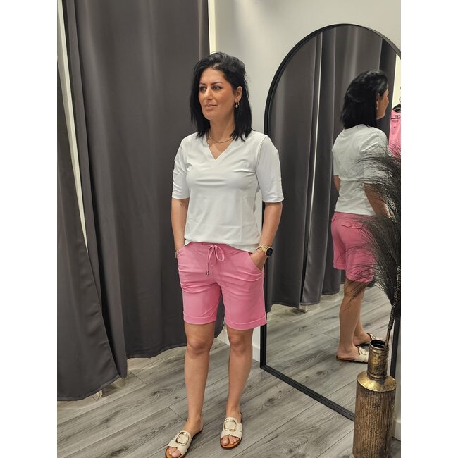MI PIACE Travel Shorts Uni 2423 Barbie Pink