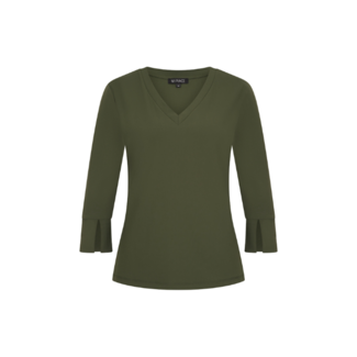 MI PIACE Travel Top uni 3/4 Mouw 2329 Deep Depth