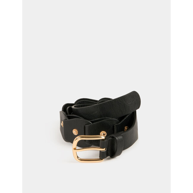 Morgan Belt with studs242-3Vague Black