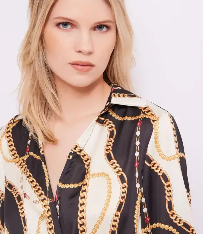 GAUDI Women's dress with layering effect