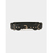 Morgan Elasticised belt with studs 242-3Maro Bruin