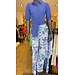 MI PIACE Travel Pantalon Print 2089 Blue Flower