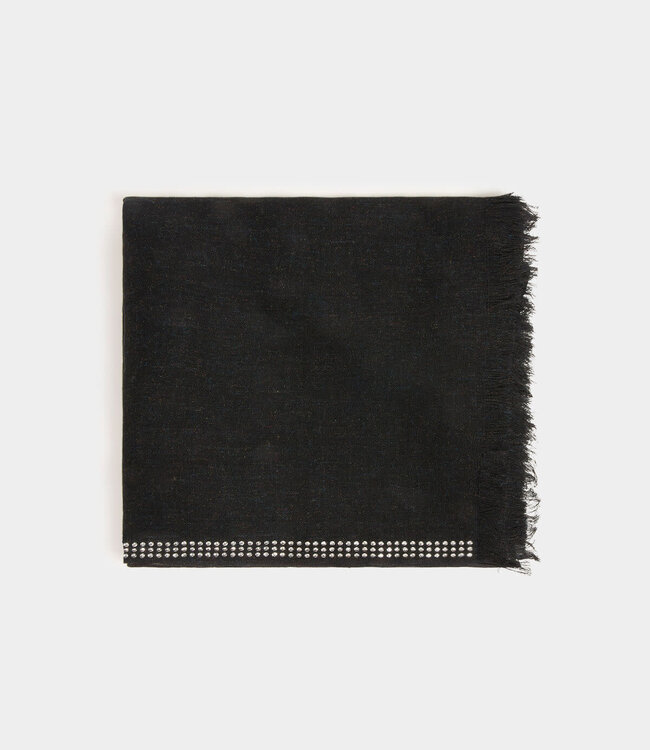 Morgan Sjaal met strass steentjes 242-%Lassa Antraciet