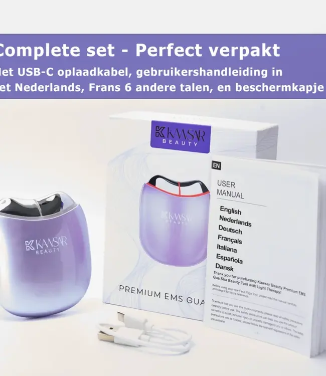 Premium EMS Gua Sha with Light Therapy Beauty Tool KS-GS02