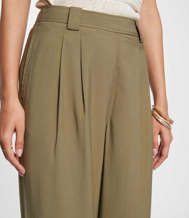 Morgan Loose  trousers 242-Pvadia khaki green