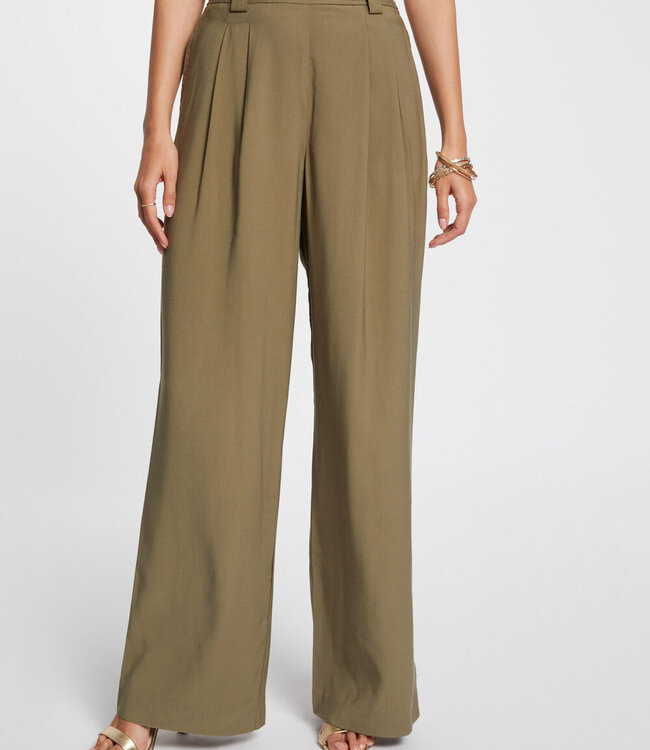 Morgan Loose  trousers 242-Pvadia khaki green