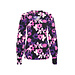 MI PIACE Travel Top Pofmouw  flowers print Mia 2226 Purple