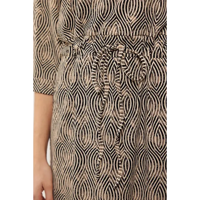 G-maxx Bliss Jurk 24VZG19 Zand/Jurk