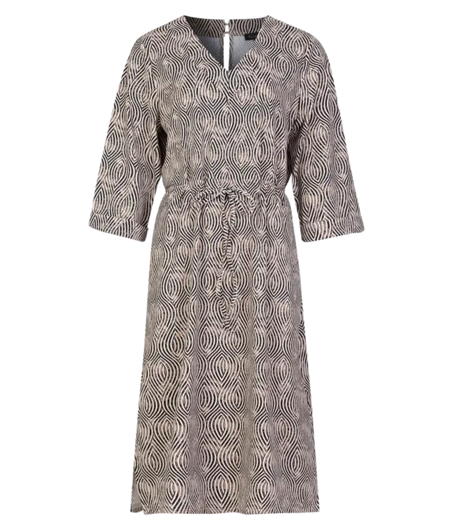 G-maxx Bliss Jurk 24VZG19 Zand/Jurk