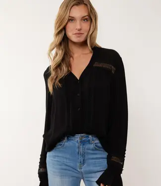 G-maxx Nynke blouse 24VQG33 Black