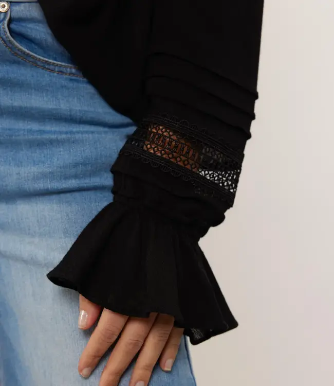 G-maxx Nynke blouse 24VQG33 Black
