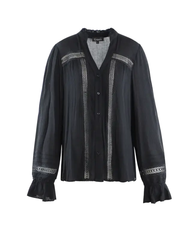 G-maxx Nynke blouse 24VQG33 Black