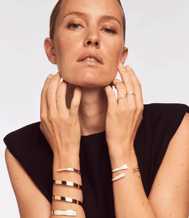 Tara Bangle Bup19 Sand White