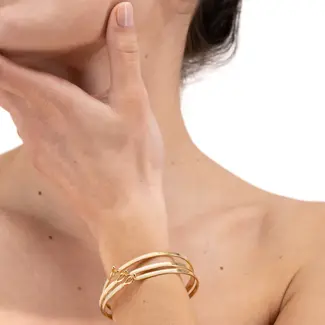 Lily Bracelet Bup10 Sand White