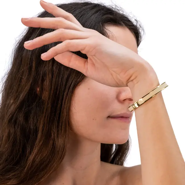 Copy of Classic Bangle -Bup05 Light Gold
