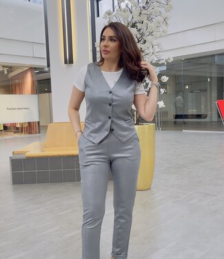 Gilet Chastar 51140 Silver