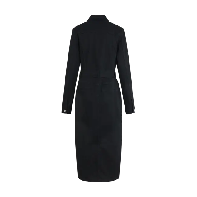 G-maxx Erina Denim jurk 24WNG03 Black