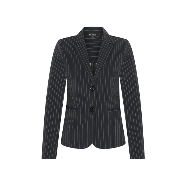 MI PIACE Travel  Blazer Stripe  2500  Blue Pin