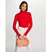 Morgan Long-sleeved jumper turtleneck wine 132-Mentos Red