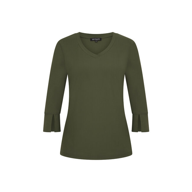 MI PIACE Travel Uni T-shirt 3 k mouw 2095