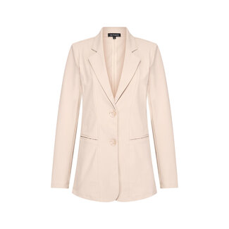 MI PIACE Travel Uni Lange Blazer 2102A White
