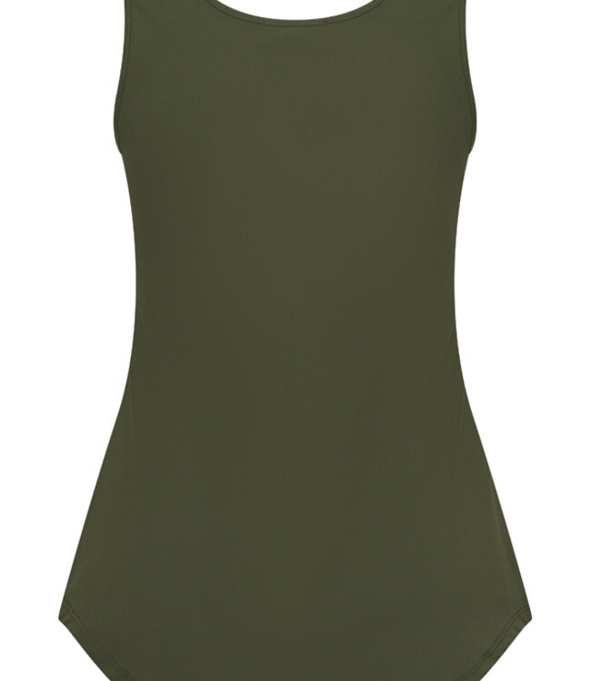 MI PIACE Top met Kant Uni 2129 Deep Depht