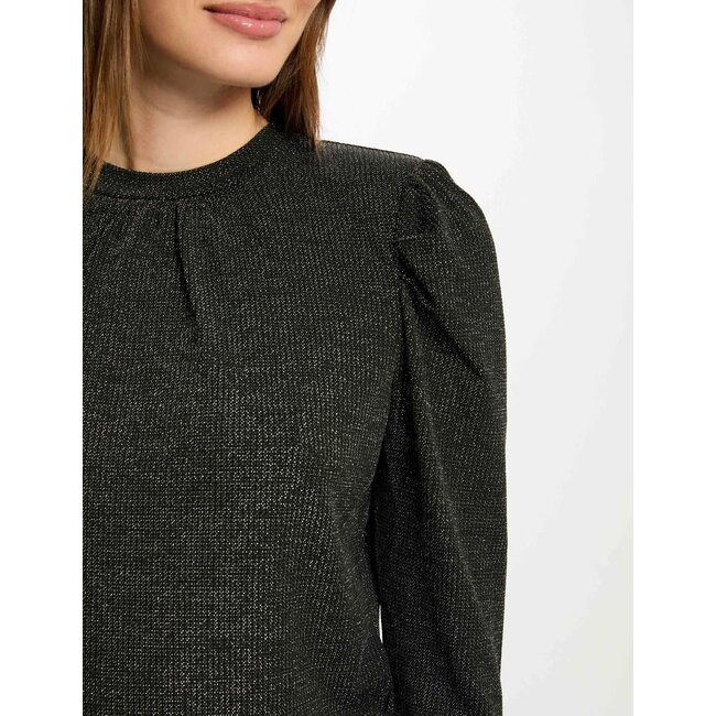 Morgan Top met lange mouwen 242-Taylor Zilver