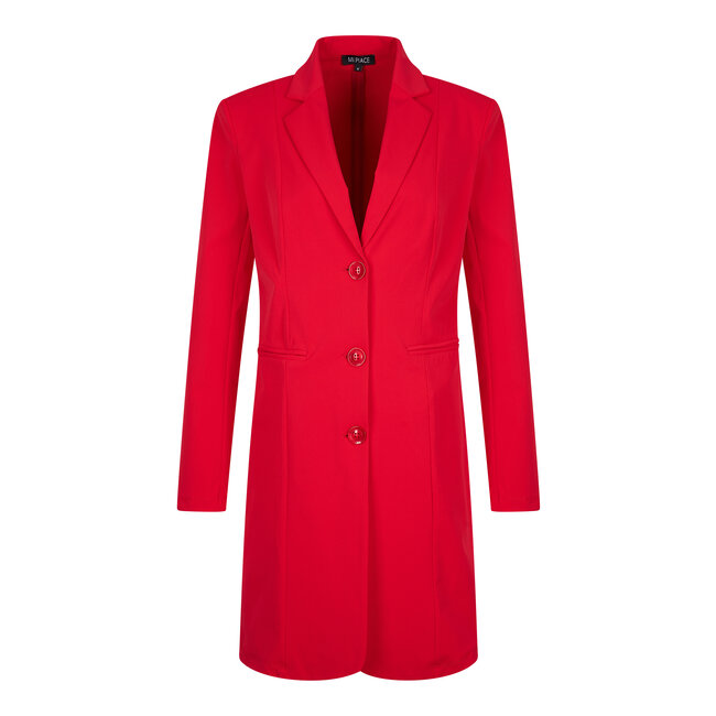 MI PIACE Travel Lange Blazer Uni  2132 Red