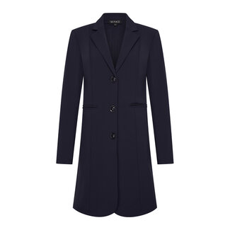 MI PIACE Travel Lange Blazer Uni  2132 Dark Blue