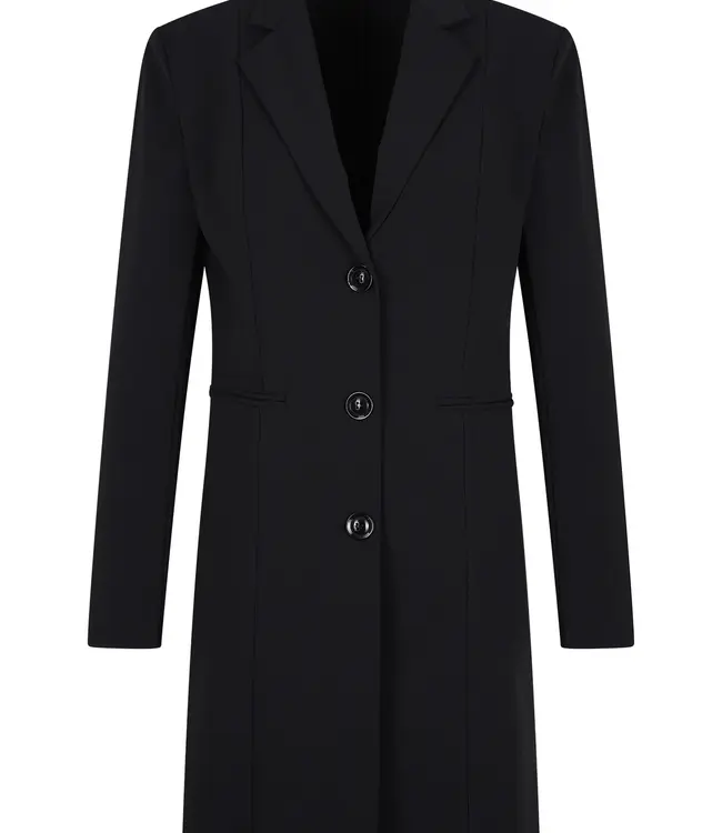 MI PIACE Travel Lange Blazer Uni  2132 Black