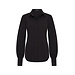 MI PIACE Travel Blouse Pofmouw Uni Black 2037