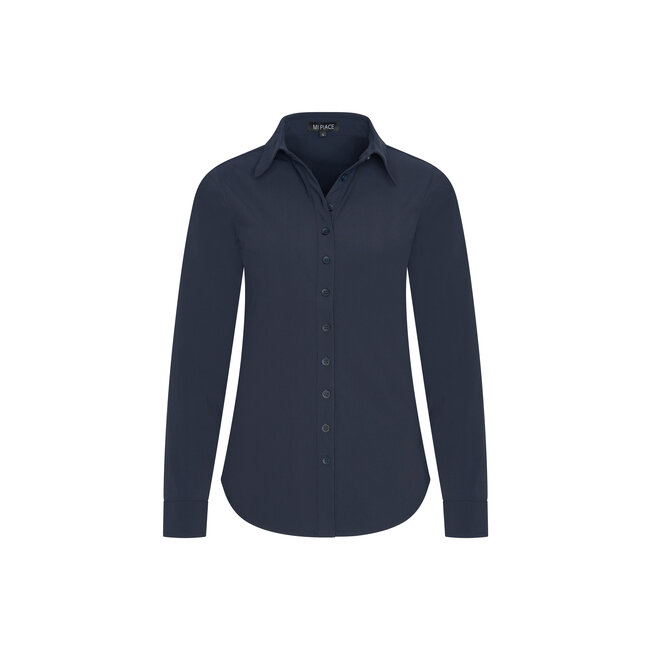 MI PIACE Travel Blouse Uni 60840 Dark Blue