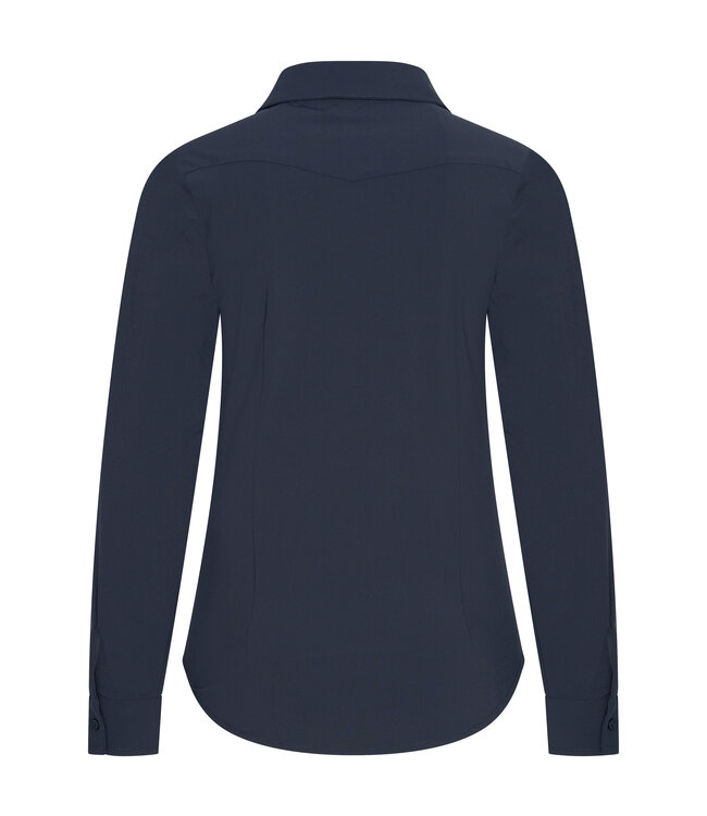 MI PIACE Travel Blouse Uni 60840 Dark Blue