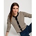Morgan Vest Met Lange Mouwen 251-Mesta Print Zand