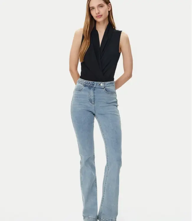 Morgan Jeans 222-PKELY Blau Straight Fit