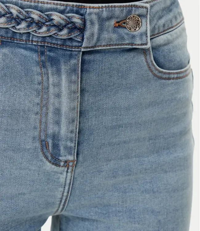 Morgan Jeans 222-PKELY Blau Straight Fit