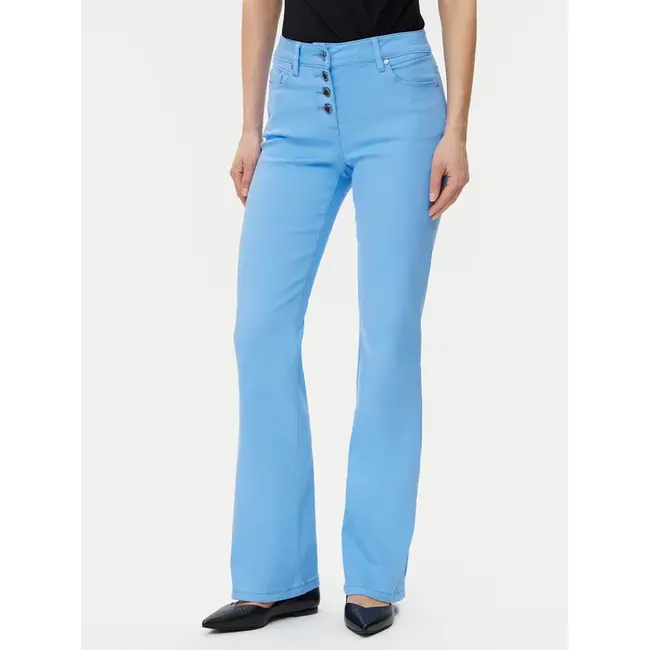 Morgan Bootcut Broek met knopen 251-PEMAK Macaron