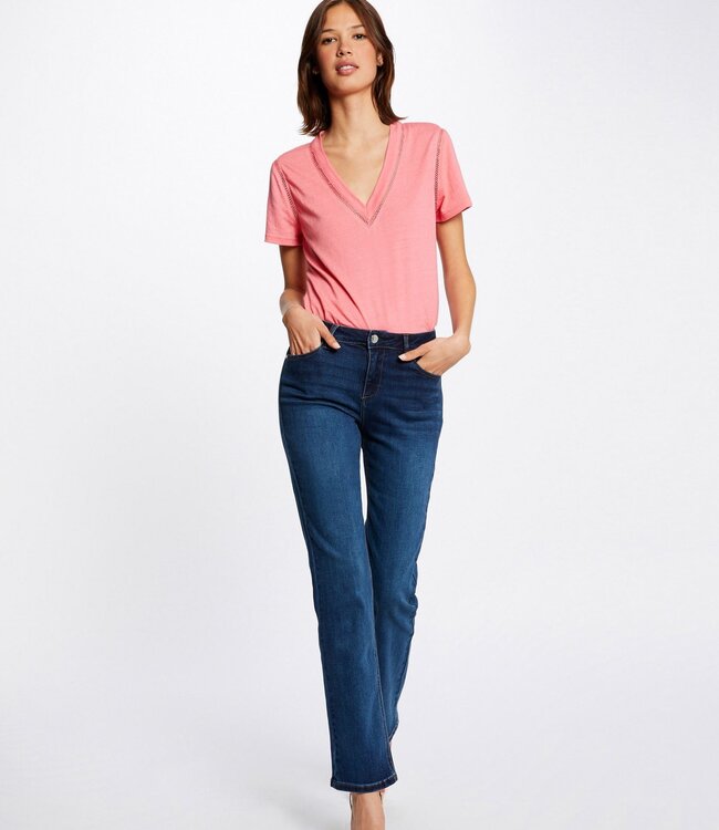 Morgan Standard waisted Regular jeans 221-Pdroit
