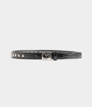 Morgan Belt croc effect and studs 251-3NIME Black Morgan Belt croc effect and studs 251-3NIME Black