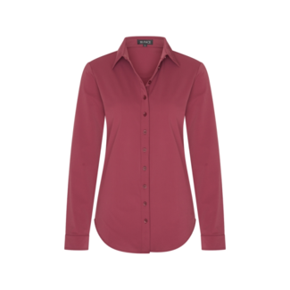 MI PIACE Travel Blouse Uni Bordeaux 60840