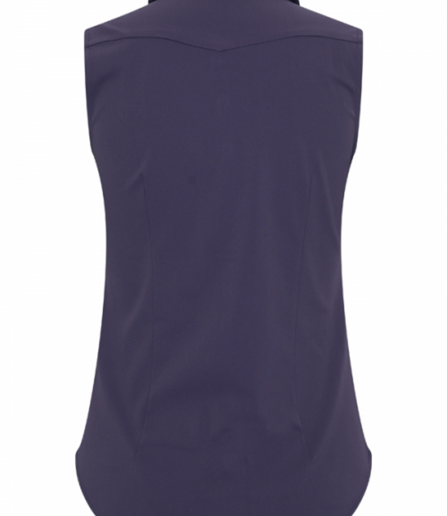 MI PIACE Travel  Blouse Mouwloos Uni 2299 Dark Blue