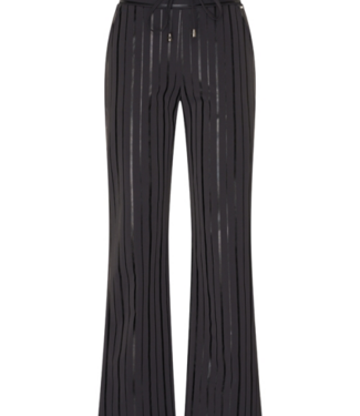MI PIACE Travel  Broek Stripe  2134  Black Foil