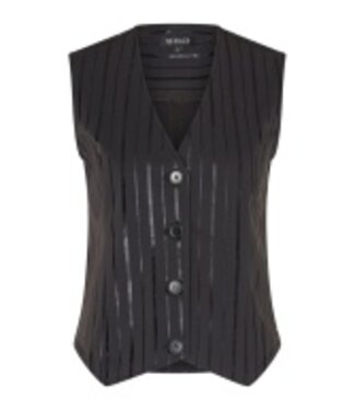 MI PIACE Travel  Gilet  Stripe 2294  Black Foil