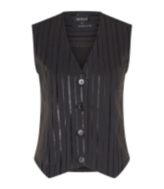 MI PIACE Travel  Gilet  Stripe 2294  Black Foil