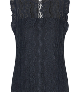 MI PIACE Travel Top Kant Uni 2486  Dark Blue